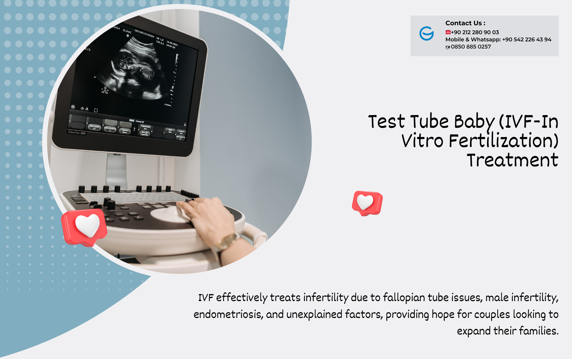 Test Tube Baby IVF Treatment Turkey
